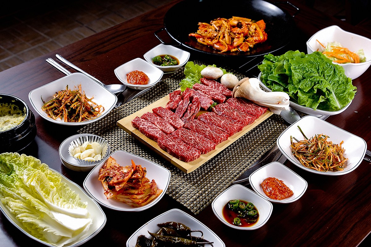 Seoul food Seoul Korean BBQ family style meal Bulgogi Brothers